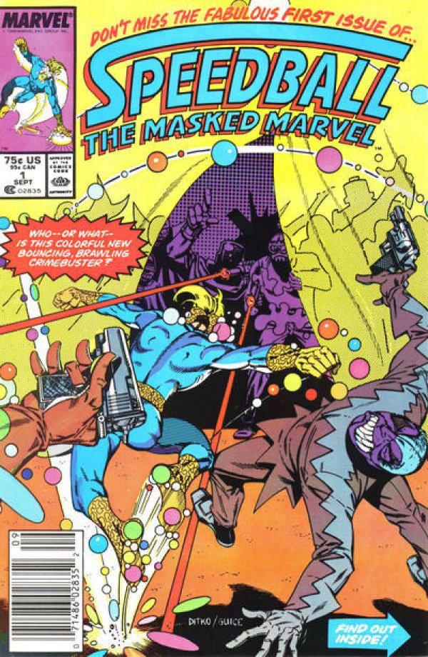 Speedball [Jeweler] #1 (1988) Comic Books Speedball: The Masked Marvel