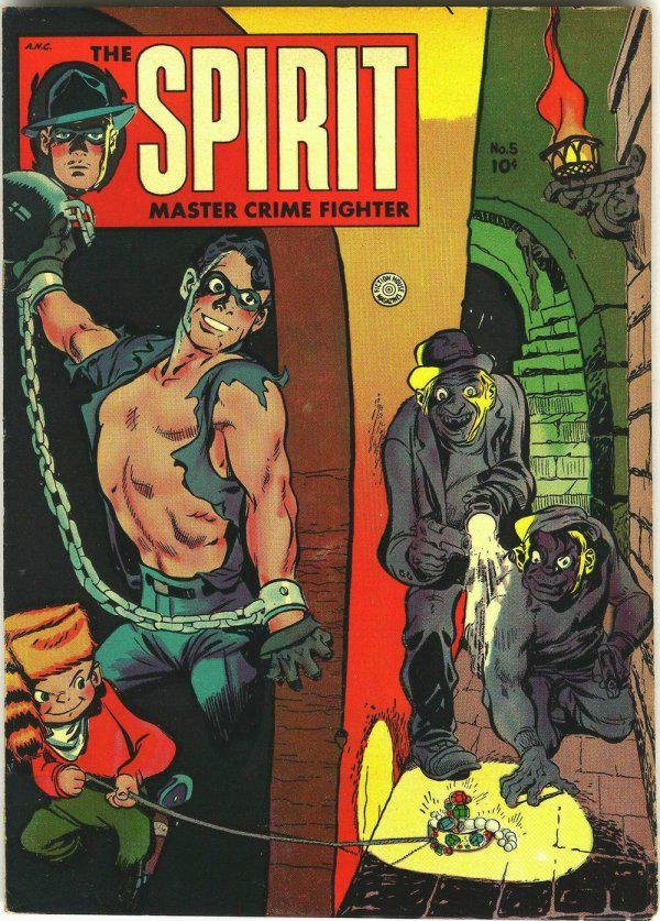 The Spirit #5 (1954) Comic Books The Spirit