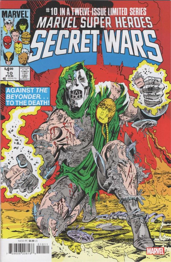 Marvel Super Heroes: Secret Wars [Facsimile] #10 (2024) Comic Books Marvel Super Heroes Secret Wars Facsimile Edition