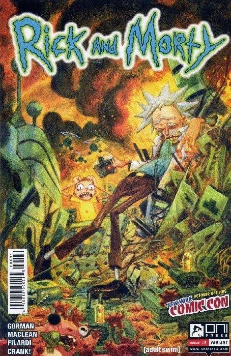 Rick And Morty [NYCC] #6 (2015) Comic Books Rick and Morty