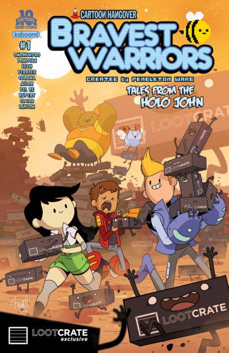 Bravest Warriors [Loot Crate] #1 (2012) Comic Books Bravest Warriors