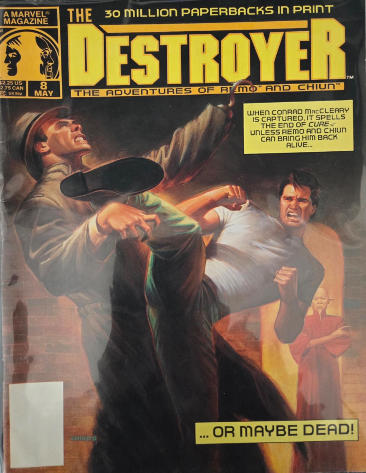 The Destroyer - The Adventures Of Remo And Chiun #8 (1990) Comic Books The Destroyer: The Adventures Of Remo And Chiun