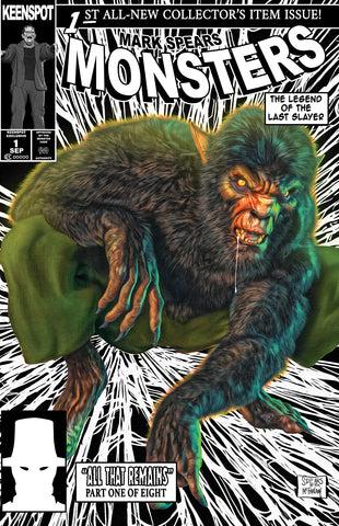 Mark Spears Monsters [Spears Keenspot Shop Metal] #1 (2024) Comic Books Mark Spears Monsters