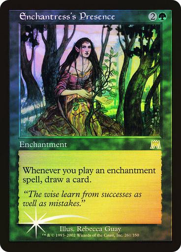 Enchantress's Presence [Foil] Magic Onslaught