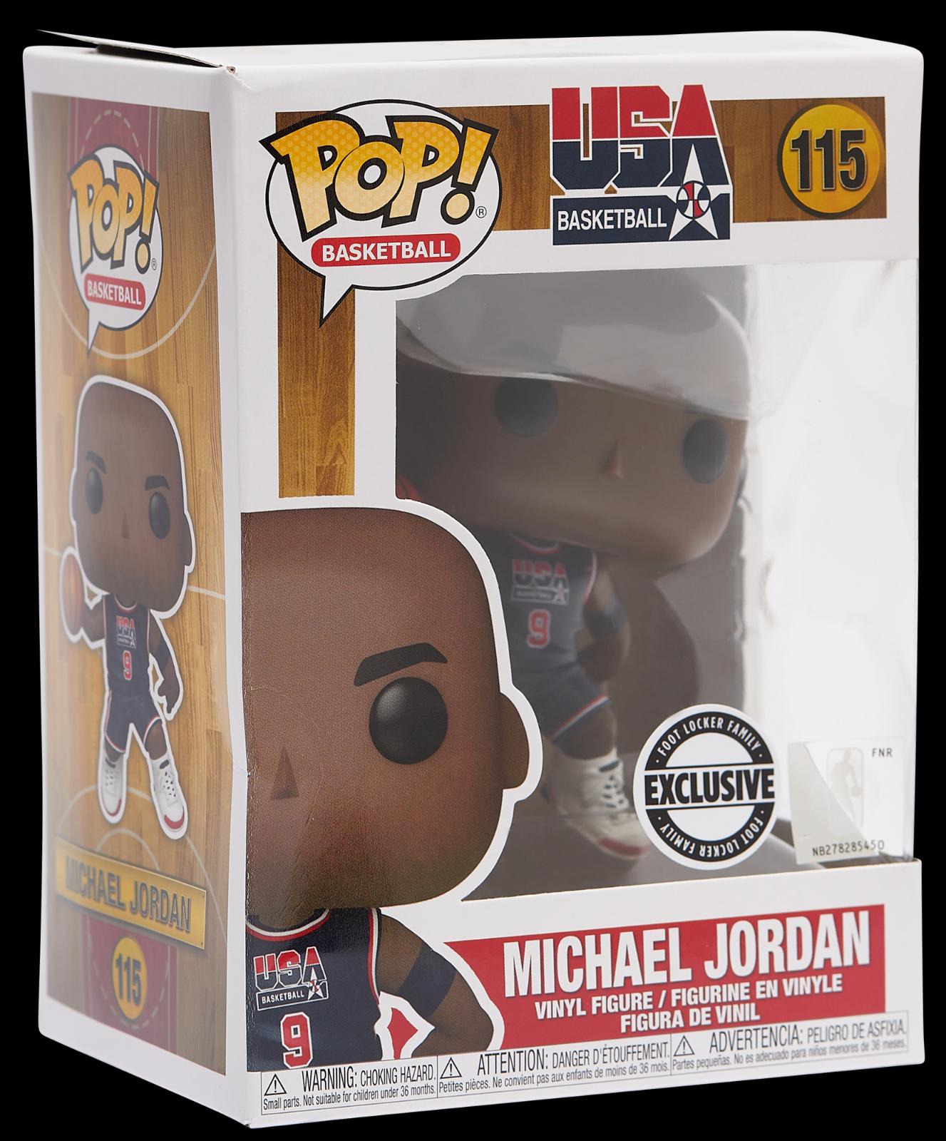 Michael Jordan [Foot Locker Exclusive] #115 Funko POP Basketball