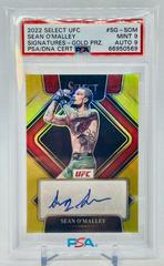 Sean O'Malley [Gold] #SG-SOM Ufc Cards 2022 Panini Select UFC Signatures Prices