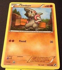 Timburr #58 Pokemon Black & White Prices