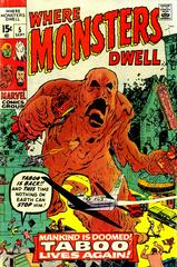 Where Monsters Dwell #5 (1970) Comic Books Where Monsters Dwell Prices