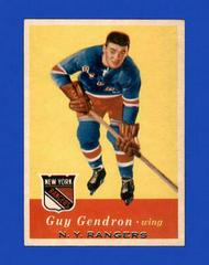 Guy Gendron Hockey Cards 1957 Topps Prices