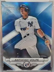 Anthony Volpe [Blue] #BSR-21 Baseball Cards 2023 Bowman Sterling Prices