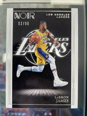 LeBron James Basketball Cards 2020 Panini Noir Prices