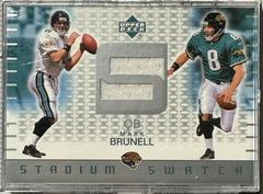 Mark Brunell #SS-MB Football Cards 2002 Upper Deck Stadium Swatch Prices