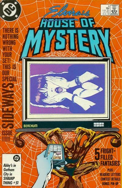 Elvira's House of Mystery #6 (1986) Comic Books Elvira's House of Mystery