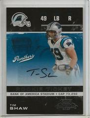 Tim Shaw [Autograph] #230 Football Cards 2007 Playoff Contenders Prices