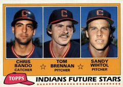 Indians Future Star [Bando, Brennan, Wihtol] #451 Baseball Cards 1981 Topps Prices