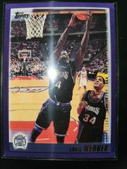Chris Webber #23 Basketball Cards 2000 Topps Prices
