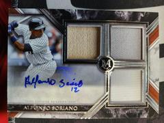Alfonso Soriano #SWTRA-AS Baseball Cards 2022 Topps Museum Collection Single Player Swatches Triple Relic Autographs Prices