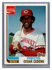 Cesar Cedeno Baseball Cards 1982 Coca Cola Prices
