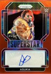 Asuka [Red Prizm] #SA-ASK Wrestling Cards 2022 Panini Prizm WWE Superstar Autographs Prices