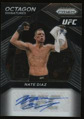 Nate Diaz Ufc Cards 2021 Panini Prizm UFC Octagon Signatures Prices