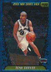 Tony Parker Basketball Cards 2001 Topps Chrome Prices