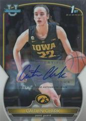 Caitlin Clark [Autograph] #50 Basketball Cards 2022 Bowman Chrome University Prices