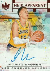 Moritz Wagner [Ruby] #MWG Basketball Cards 2018 Panini Court Kings Heir Apparent Autographs Prices