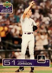 Randy Johnson #176 Baseball Cards 2003 Upper Deck First Pitch Prices