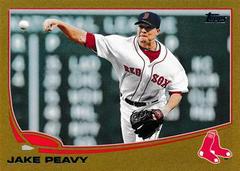 Jake Peavy [Gold] Baseball Cards 2013 Topps Update Prices