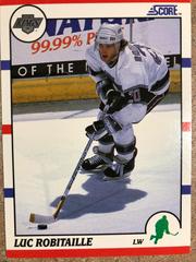 Luc Robitaille Hockey Cards 1990 Score Hottest Rising Prices