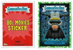 Batty MANNY [Green] #1a Garbage Pail Kids We Hate the 80s Prices