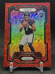 C. J. Stroud [Red Shimmer] #339 Football Cards 2023 Panini Prizm Prices