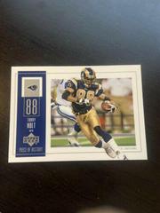 Torry Holt #92 Football Cards 2002 Upper Deck Piece of History Prices