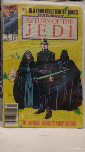 Star Wars: Return Of The Jedi [Jewelers] #4 (1984) photo