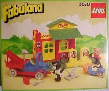 Service Station #3670 LEGO Fabuland