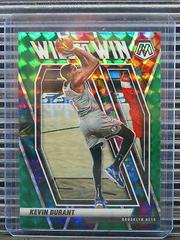 Kevin Durant [Green Mosaic] Basketball Cards 2020 Panini Mosaic Will to Win Prices
