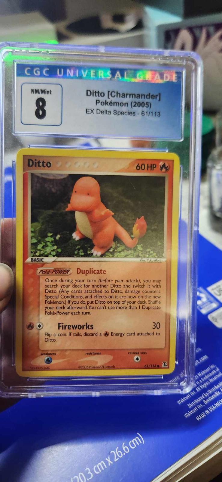 Ditto Charmander | Graded 8 | Pokemon Delta Species