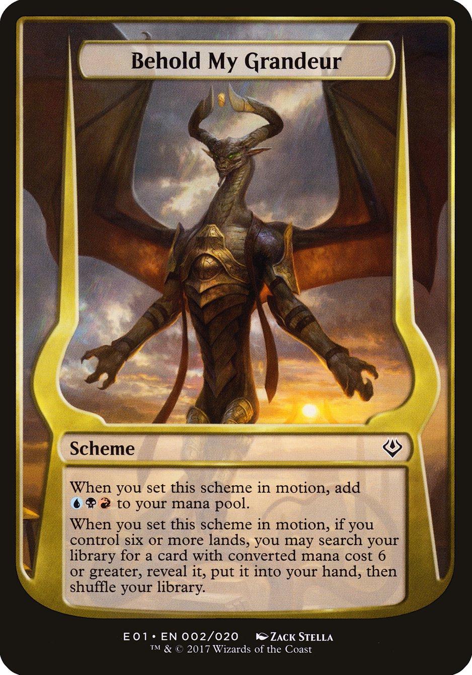 Behold My Grandeur #2 Magic Archenemy: Nicol Bolas Schemes