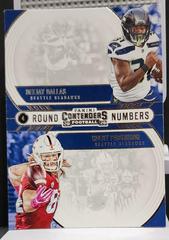 Deejay Dallas & Colby Parkinson Football Cards 2020 Panini Contenders Optic Round Numbers Prices