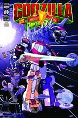 Godzilla vs. The Mighty Morphin Power Rangers [Sanchez] #3 (2022) Comic Books Godzilla vs. The Mighty Morphin Power Rangers Prices