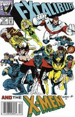 Excalibur [Newsstand] #57 (1992) Comic Books Excalibur Prices
