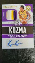 Kyle Kuzma [Gold] Basketball Cards 2017 Panini Chronicles Autographs Prices