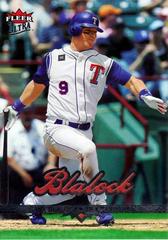 Hank Blalock #130 Baseball Cards 2006 Ultra Prices