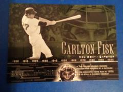 Carlton Fisk Baseball Cards 2002 Upper Deck Piece of History Prices
