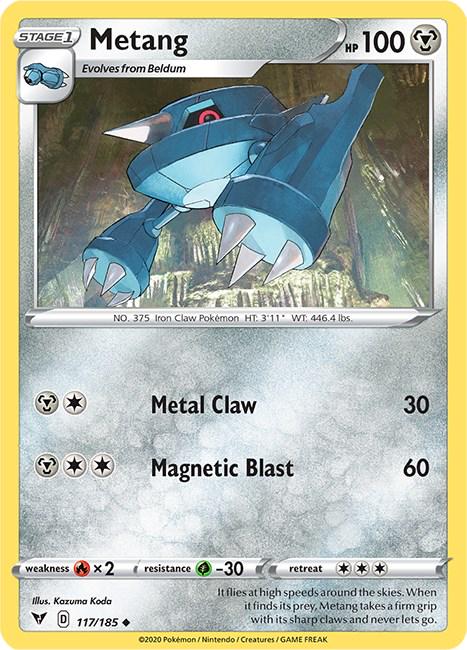 Metang #117 Pokemon Vivid Voltage