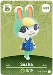 Sasha #433 [Animal Crossing Series 5] Amiibo Cards Prices
