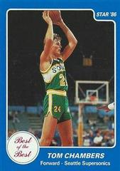 Tom Chambers #4 Basketball Cards 1986 Star Best Of The Best Prices