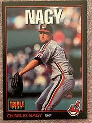 Charles Nagy #49 Baseball Cards 1993 Panini Donruss Triple Play Prices