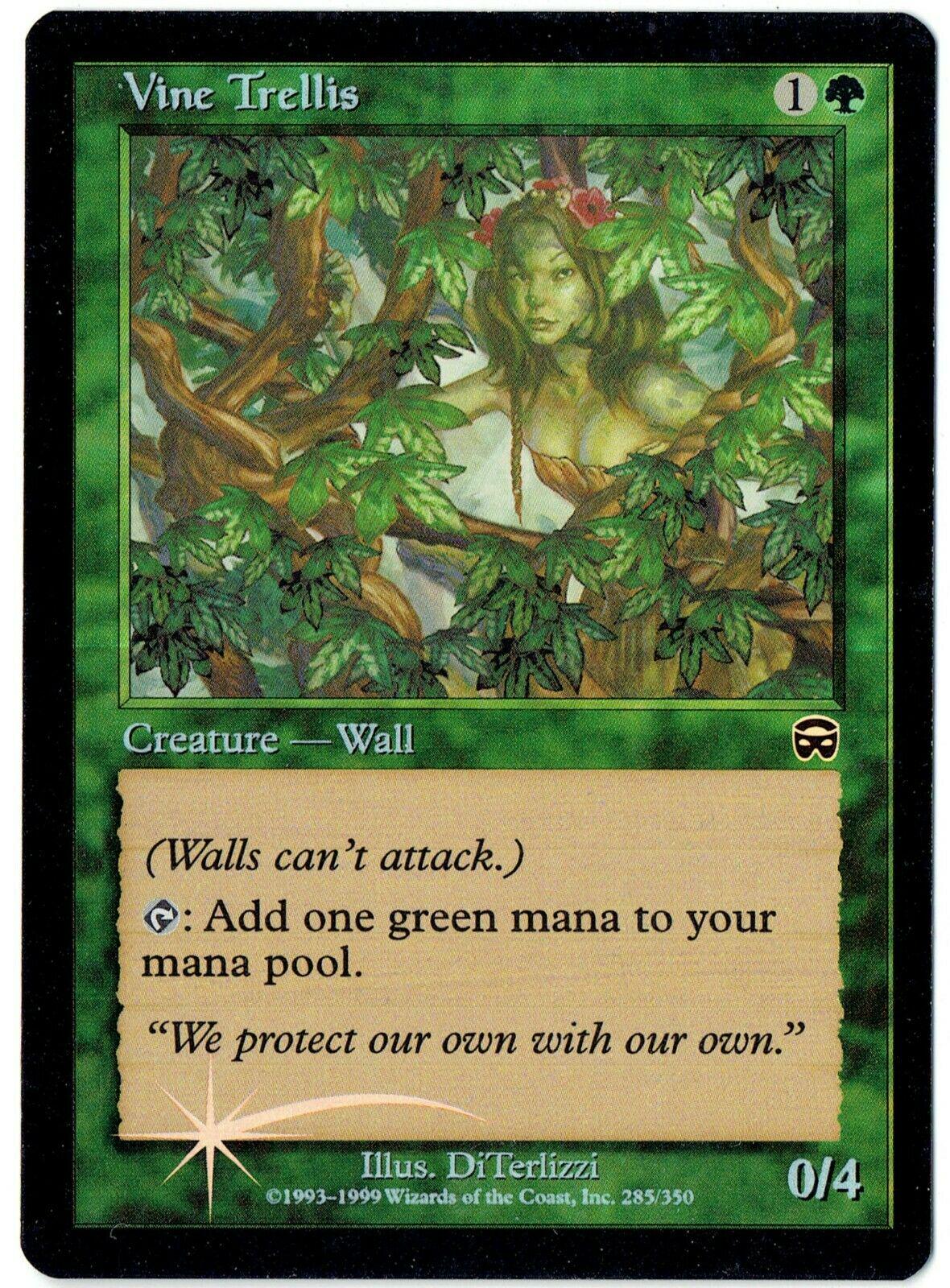Vine Trellis [Foil] Prices | Magic Mercadian Masques | Magic Cards