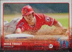Mike Trout [Sparkle on Helmet] Baseball Cards 2015 Topps Prices